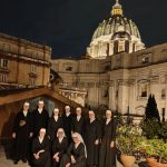 Auf der Dachterrasse der Unterkunft