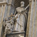 Die Statue des hl. Pierre Fourier im Petersdom