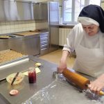 Ausrollen des Teiges