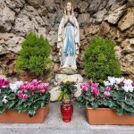 Lourdesgrotte im November
