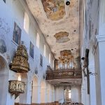 Blick auf die Orgel in der Klosterkirche