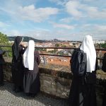 Blick vom Vysherad auf Prag